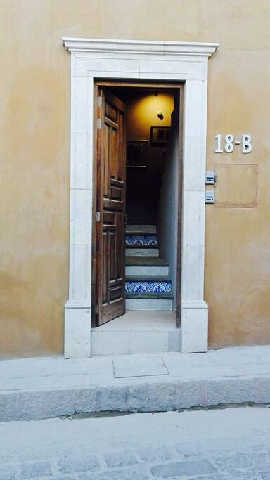 Entrada a CASA QUEBRADA