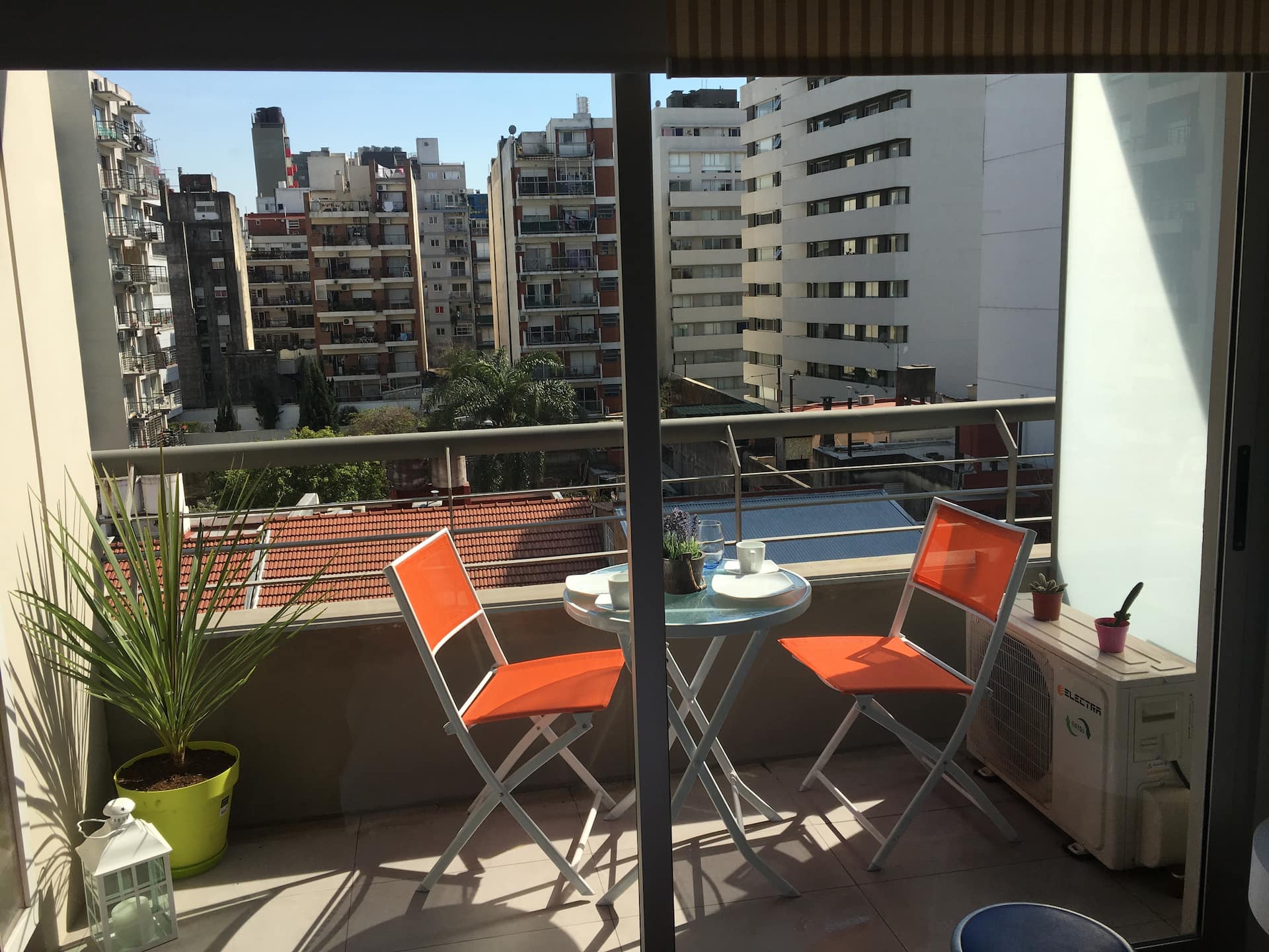 Furnished studio apartment in Villa Crespo with pool
