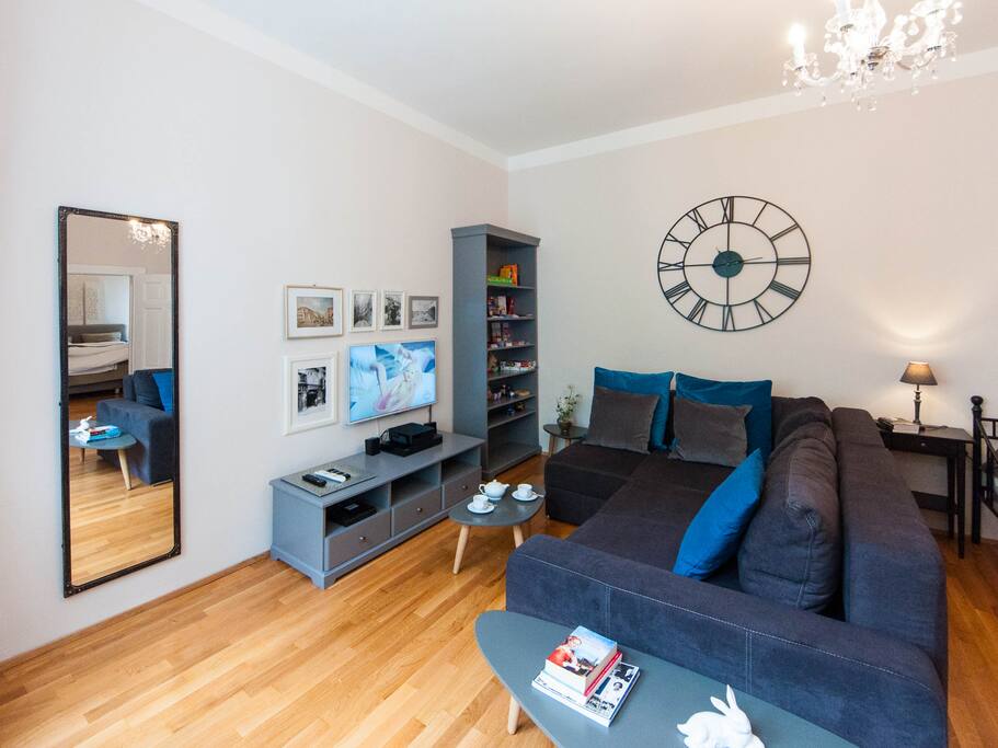 Large comfortable sofa