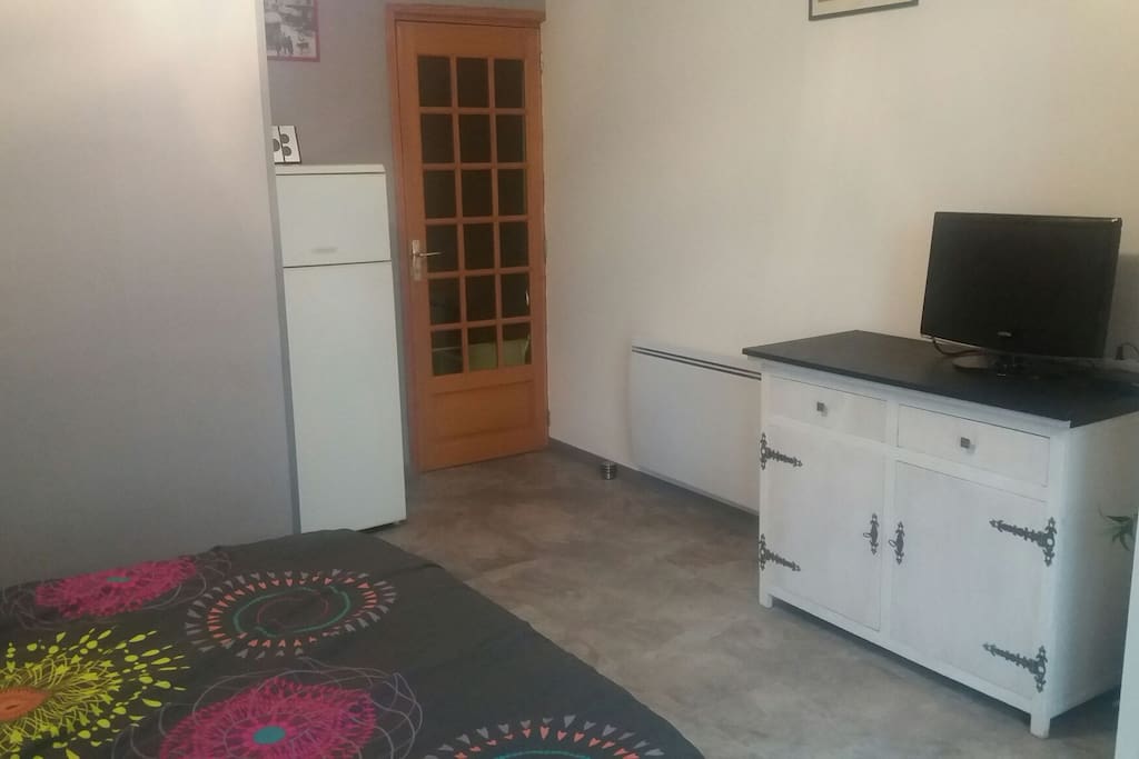 Coin TV + frigo