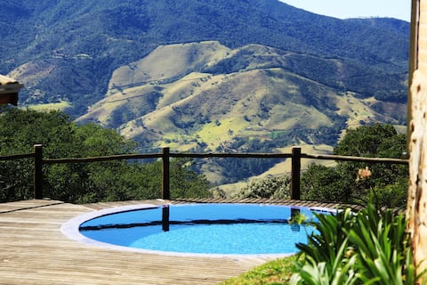 360-degree view, above the clouds