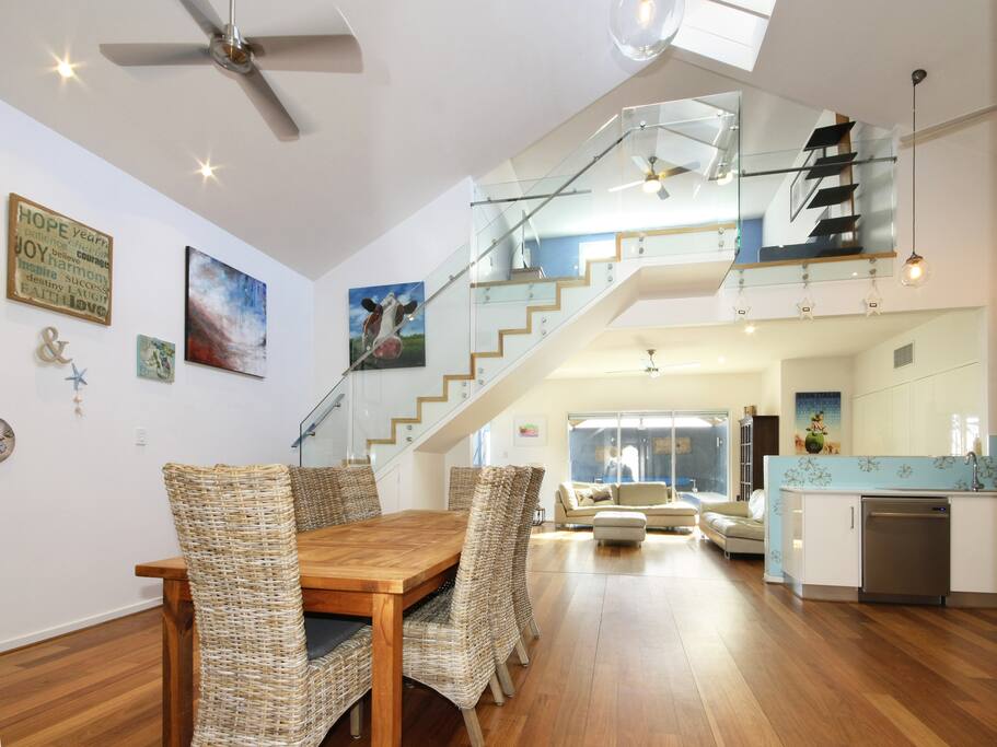 Enjoy the dining area