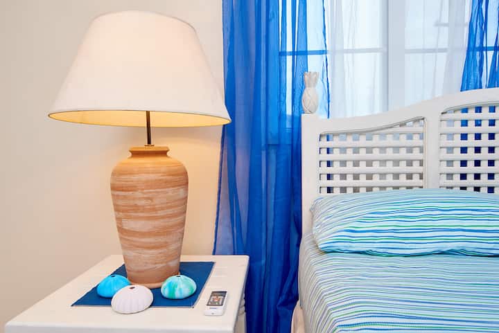 This room contains 2 single beds.