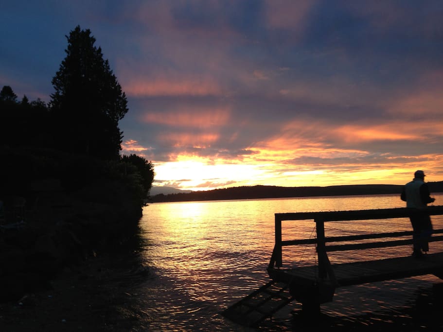 Dramatic sunsets