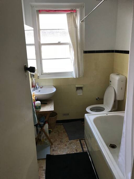 The bathroom