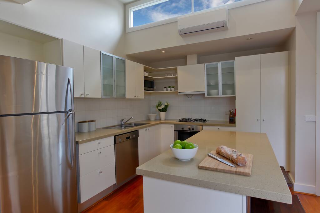 Fully equipped kitchen