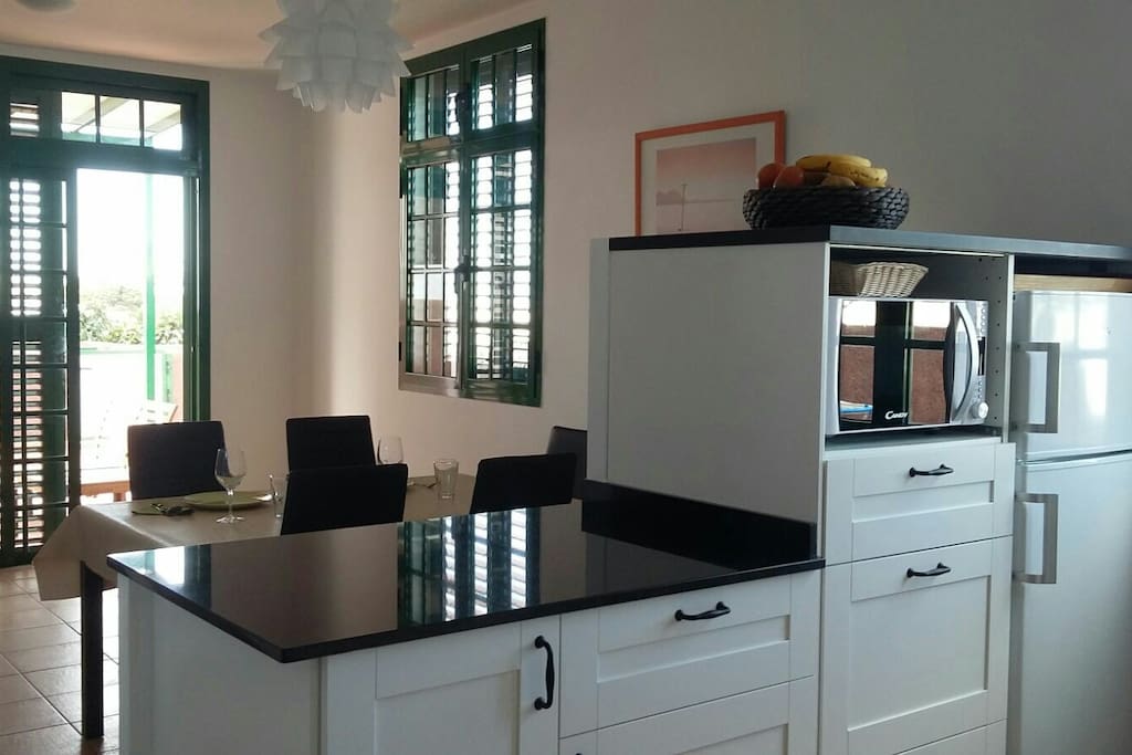 Salón y cocina