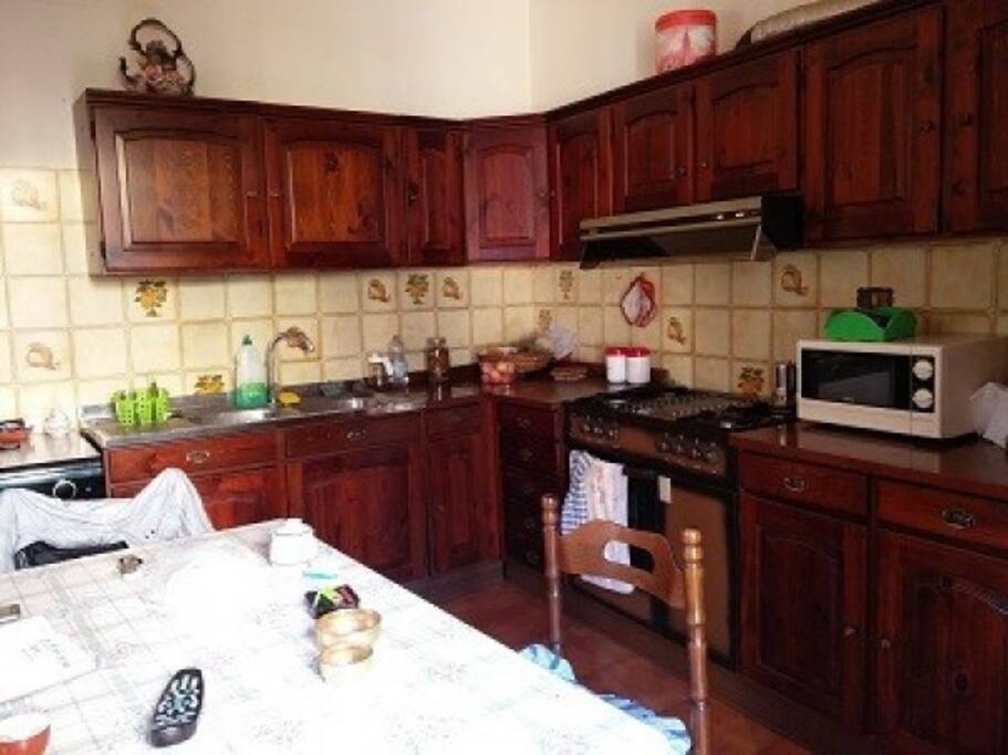 Cucina a disposizione