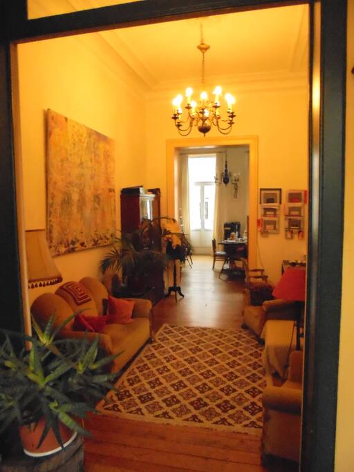 Mon salon vue vers la chambre