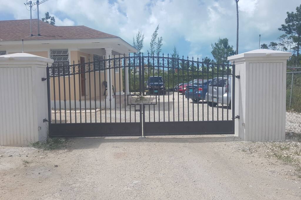 Entrance Gate to Eden on Guild Crest, Carmichael Estates