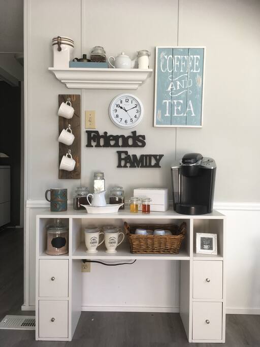 Coffee & tea & cocoa...
Oh my!!