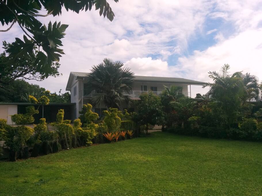 Wander around the open gardens and lawn
