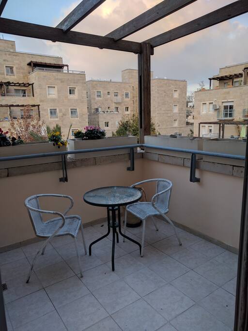sunny balcony