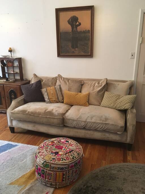 Cozy decor.