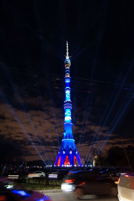 Ostankino TV- tower 10 minutes om foot