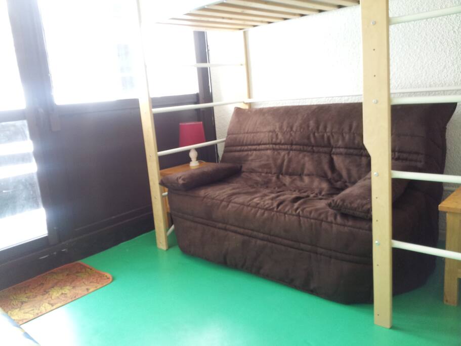 le salon chambre, le BZ (140) 2 personne