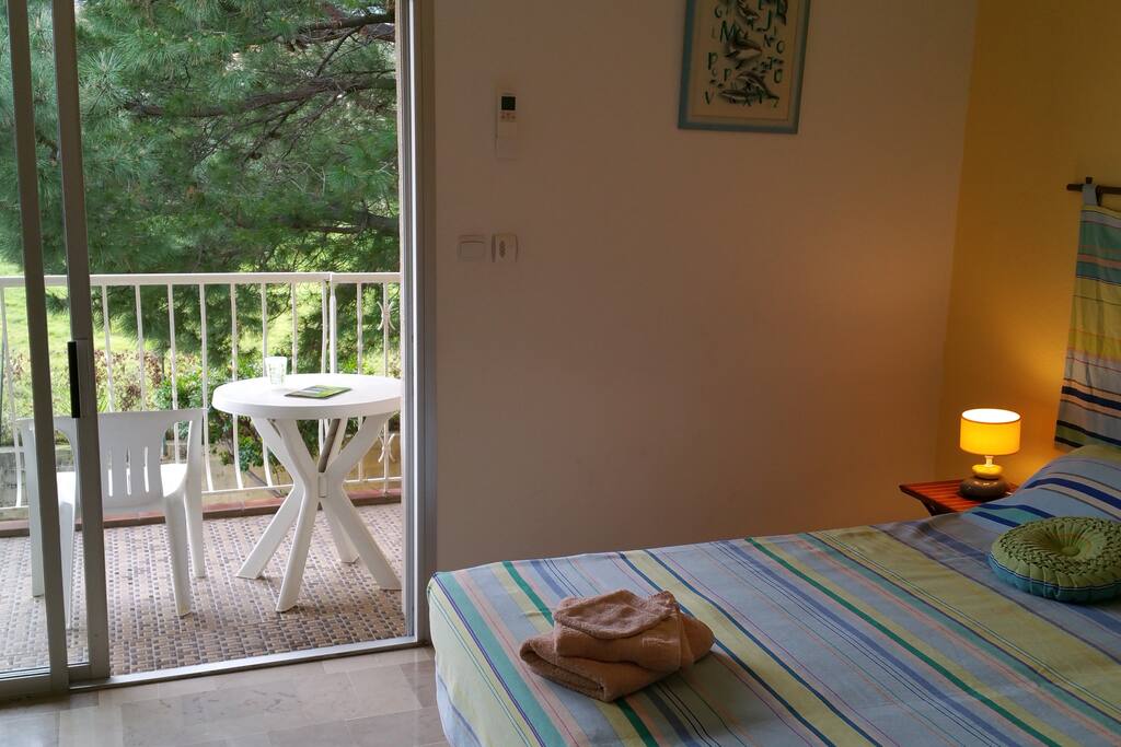 Neulos room : view on the terace