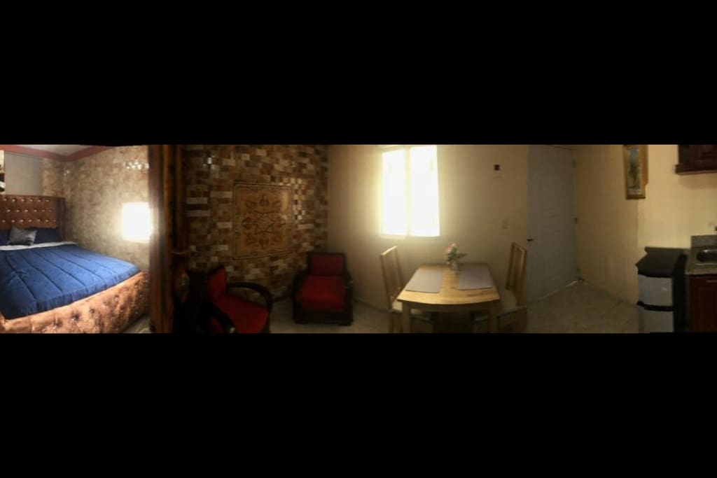 Panoramic View of the Apartment