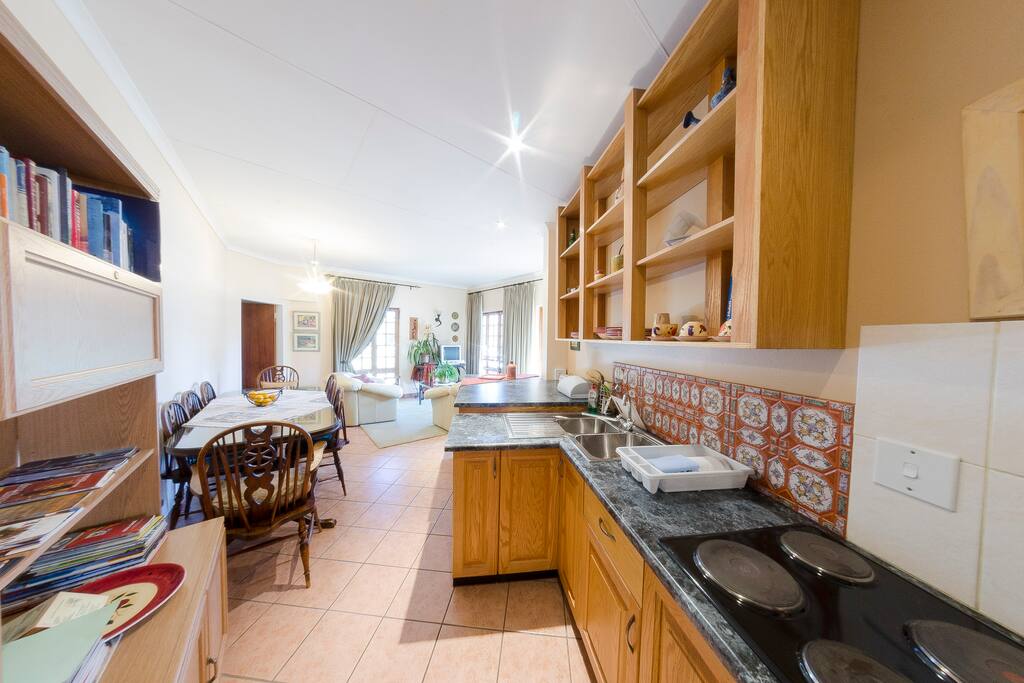 Private lounge with kitchenette