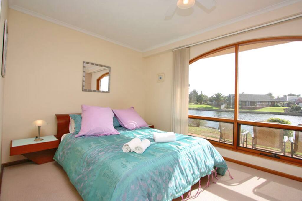 Bedroom 1
Beautiful views
Built-in robes
Ceiling fan