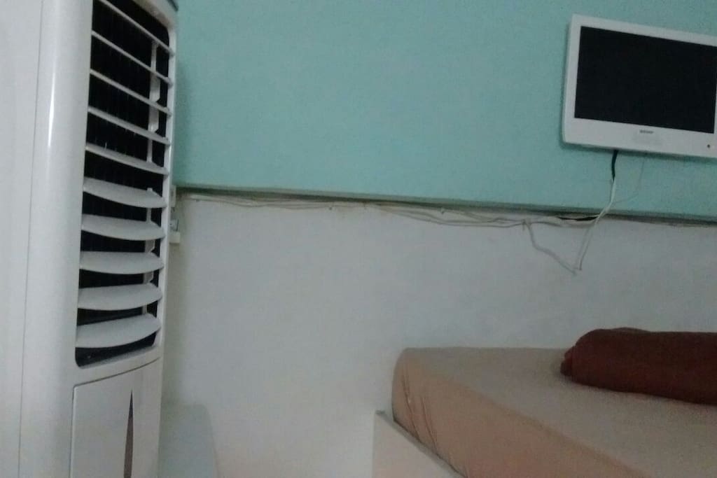 Climatizador + Tv (Internet Legalizada) + Parte Cama (Solteiro 1.90X90)