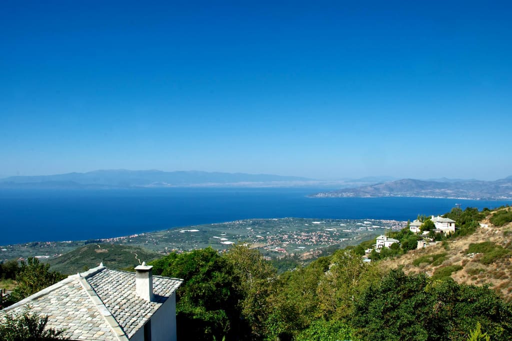 The view from the veranda.