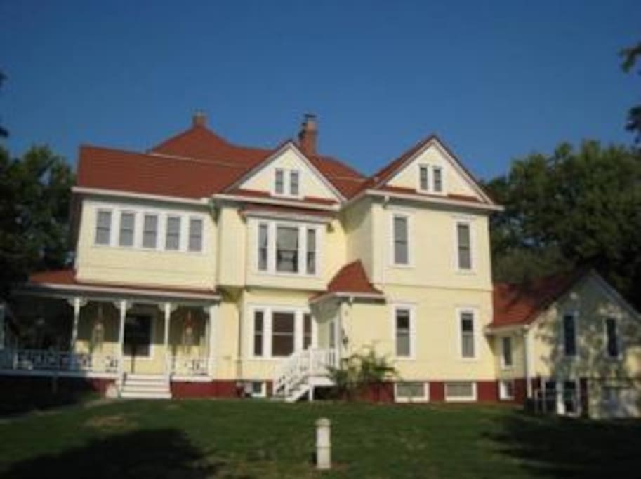 Side view toward the west.