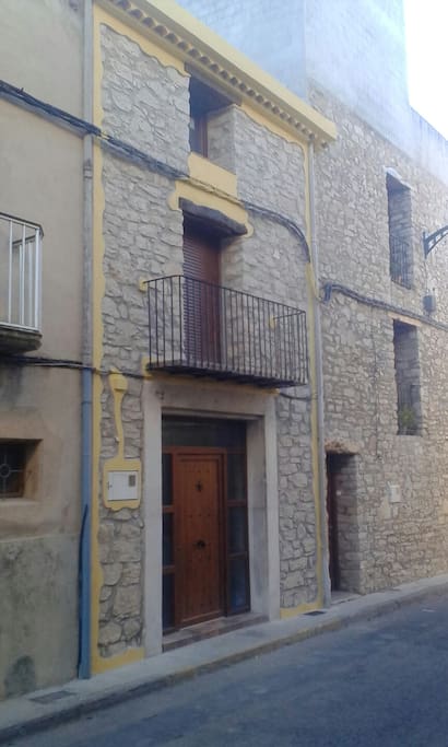 Fachada de la vivienda