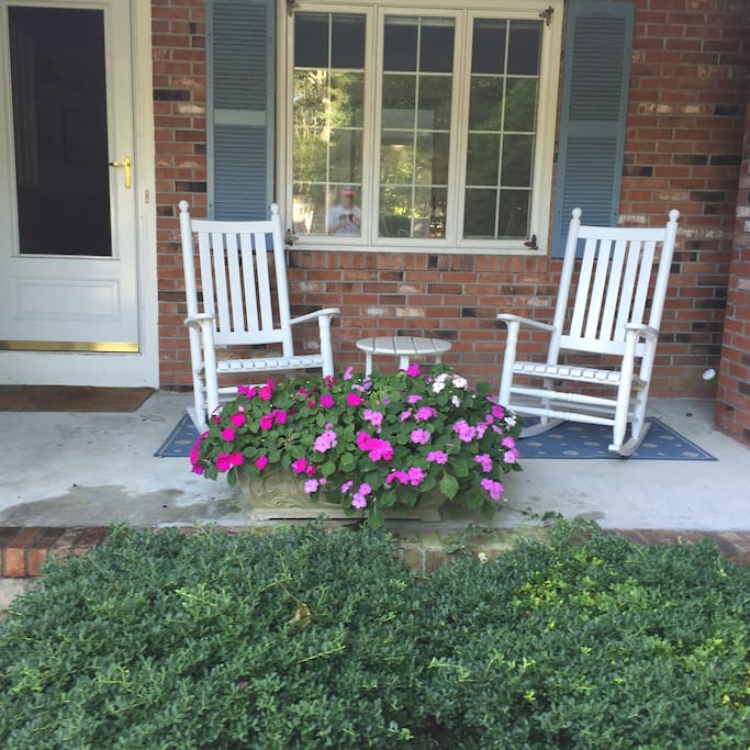 Rockers on the front porch