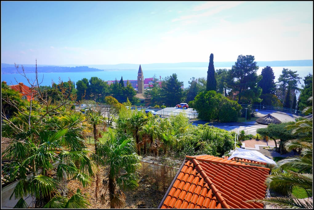 Stunning view over Portorož bay