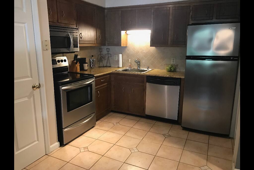 Kitchen area for cooking and entertaining...