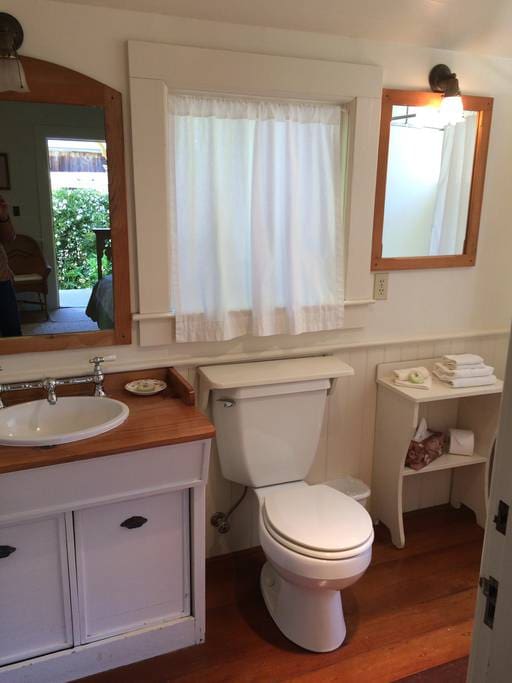 Your private bathroom