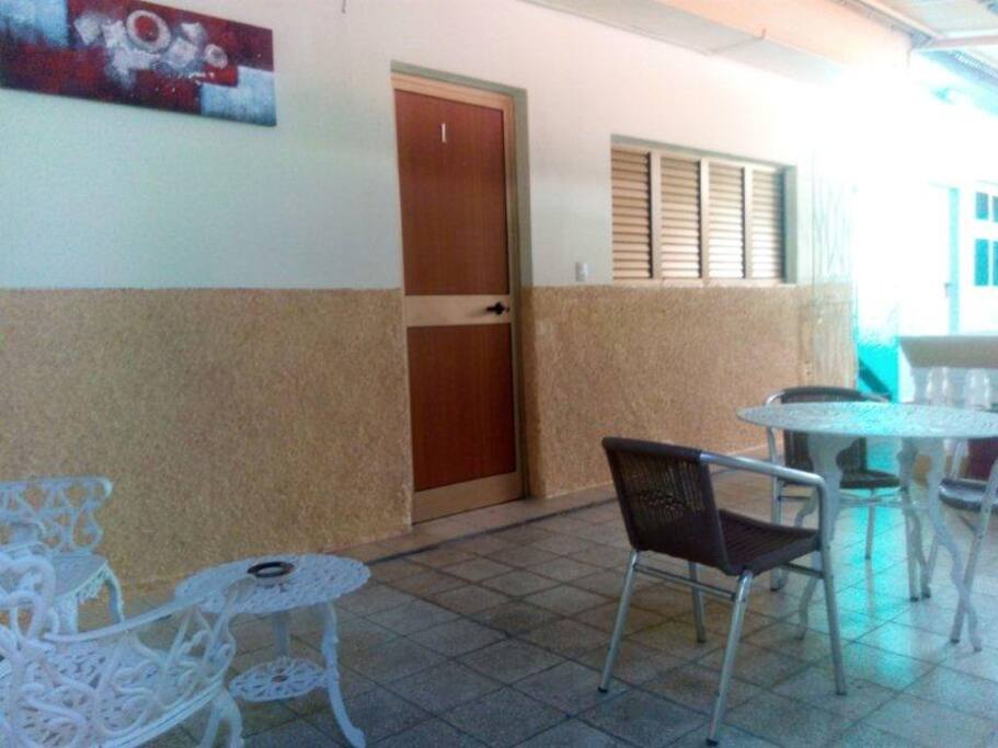 Terraza Habitación 1