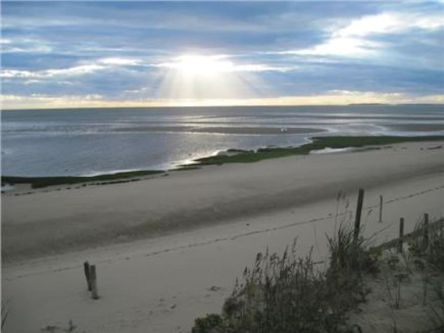 Private beach!