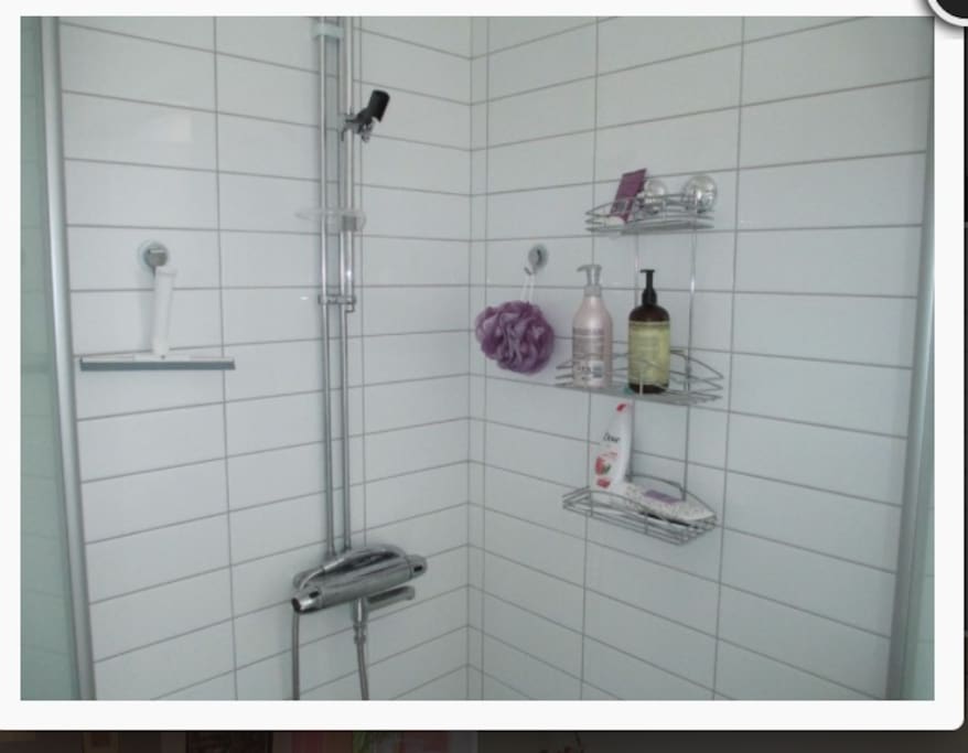 The shower!!