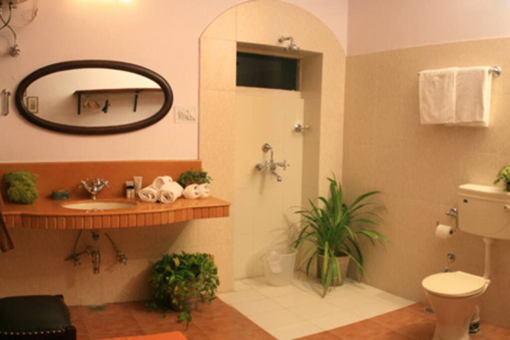 The bathroom
