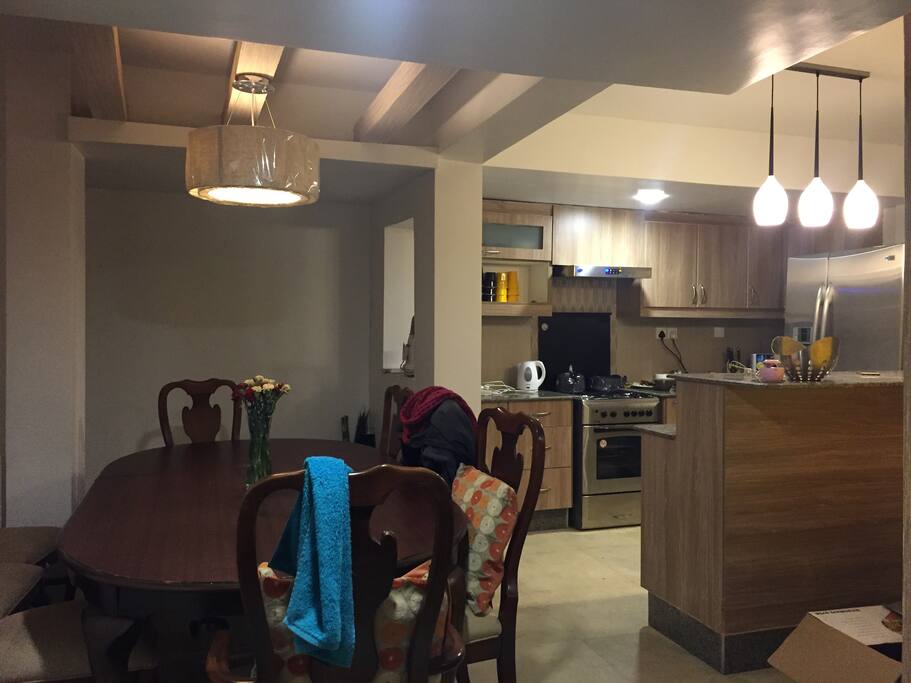 Kitchen and Dining area