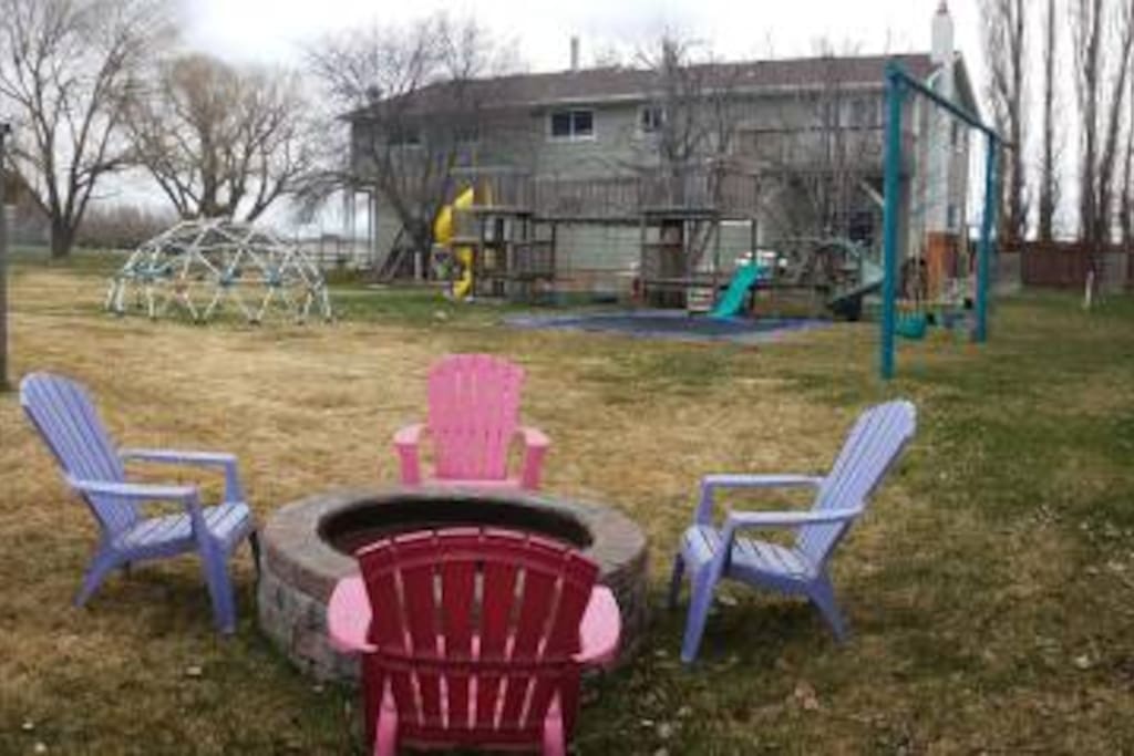 Rear View of yard area