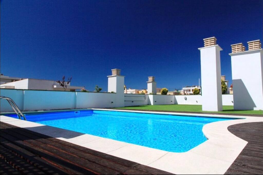 Piscina de lujo