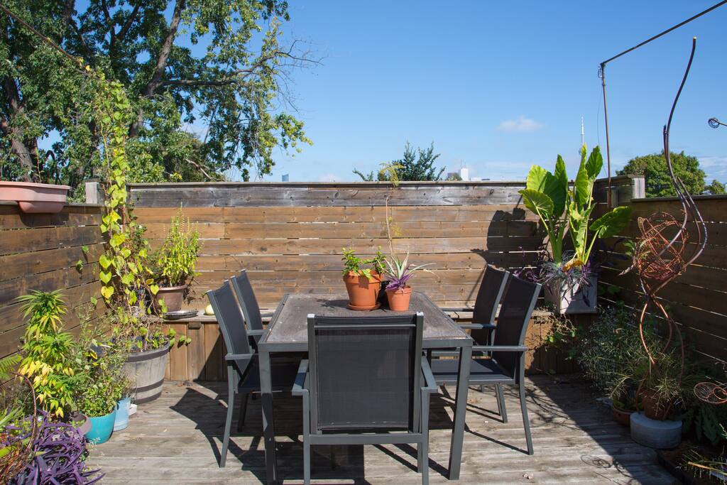 Rooftop terrace