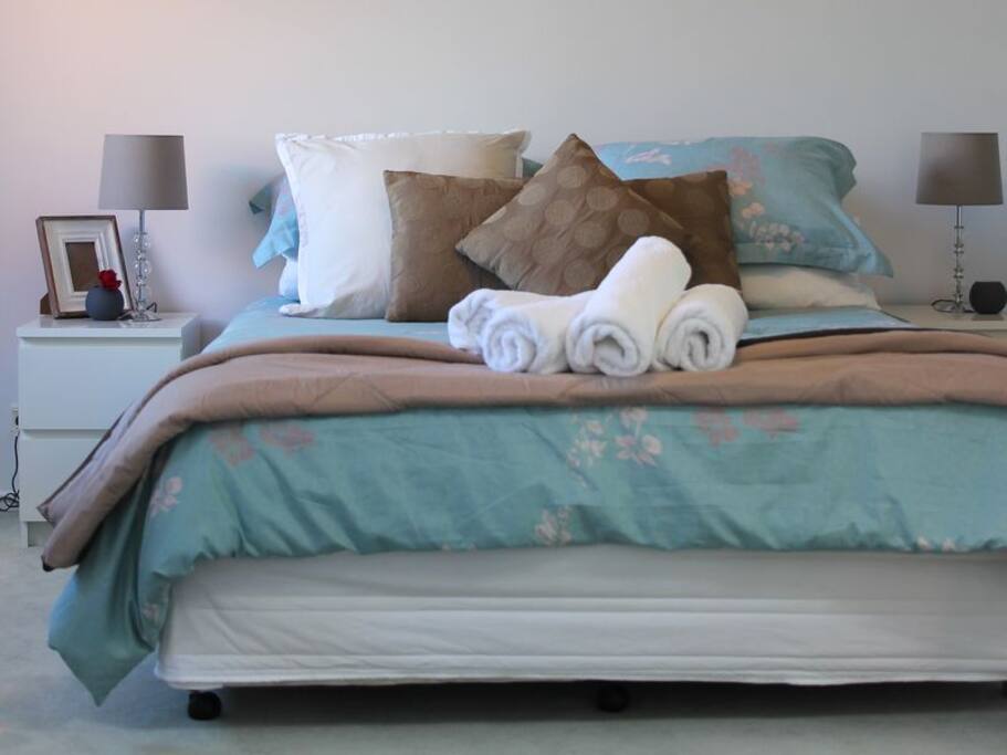Spacious master bedroom