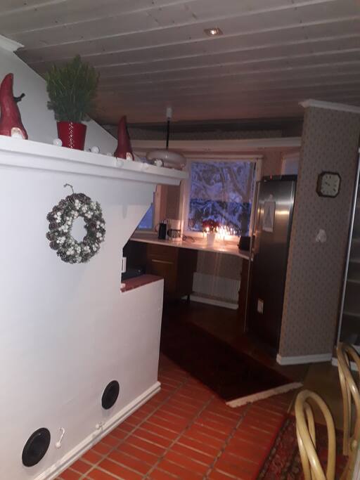 Open concept fully equipped kitchen