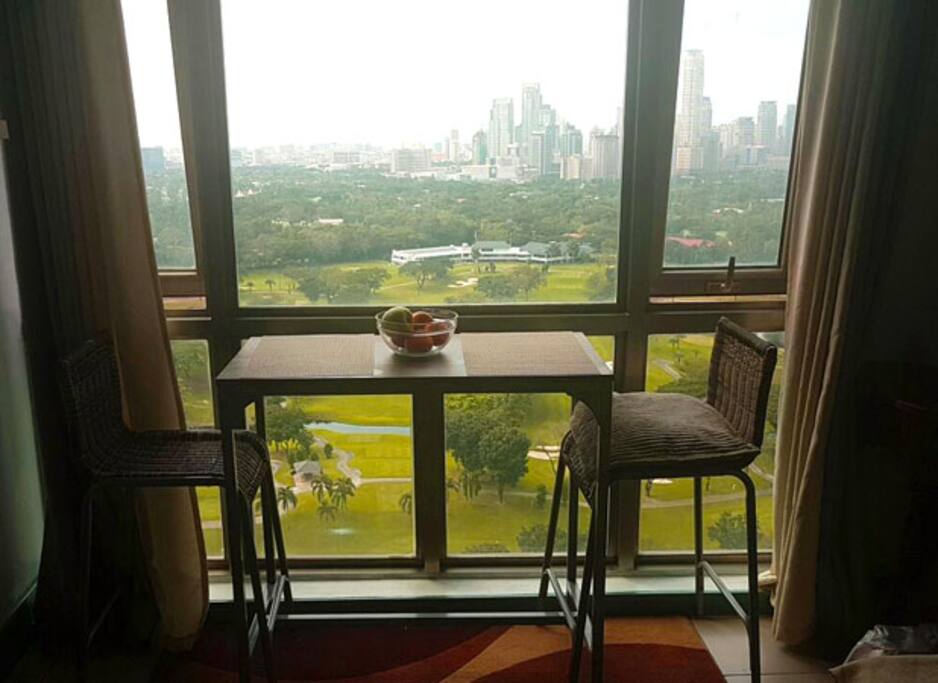 Dining with the perfect view
