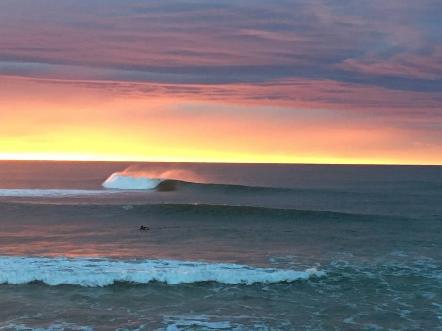 North Wall delivers amazing surf all year round.