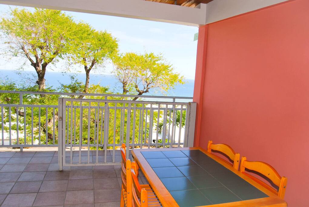 Terrasse couverte