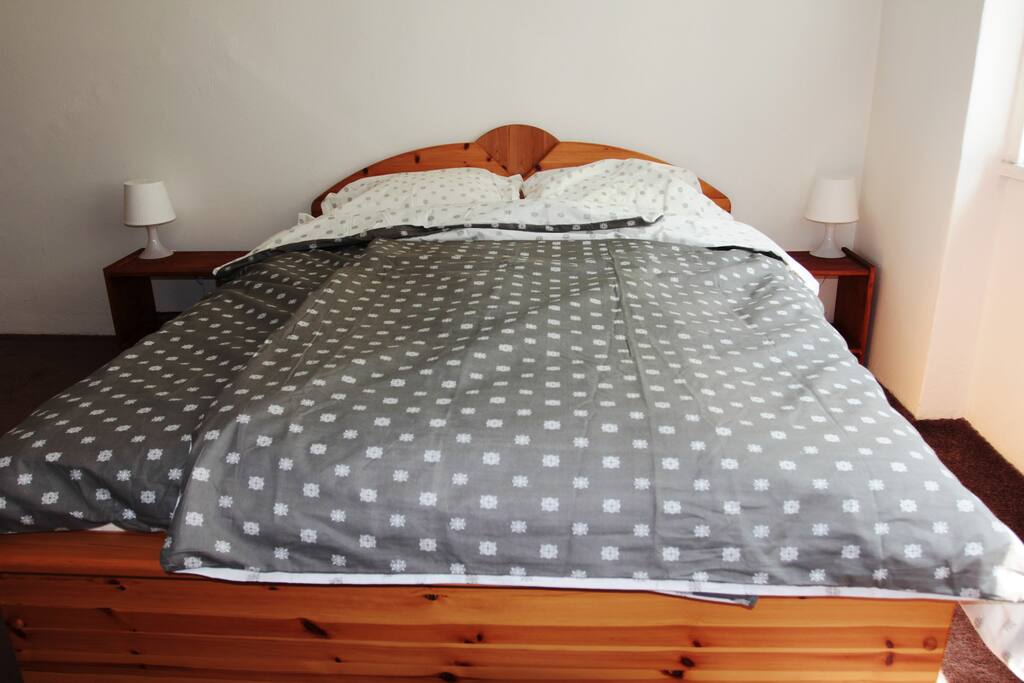 Comfortable bed
where you will seem just the nicest dreams.
