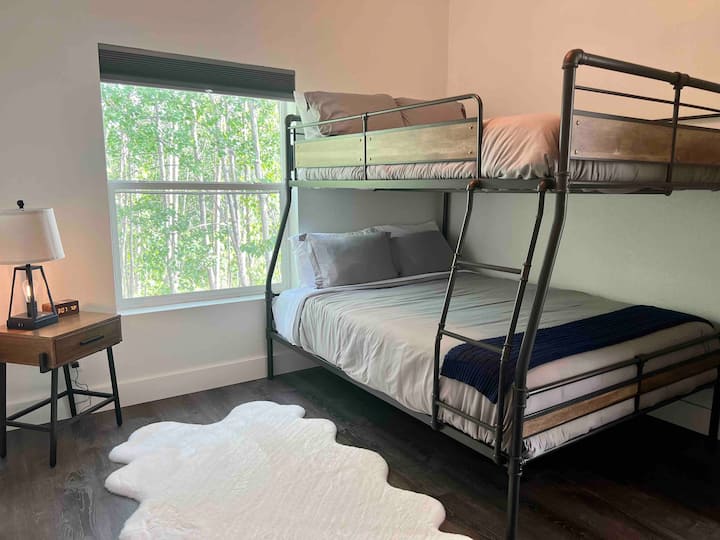 Full over Queen bunk bed. 