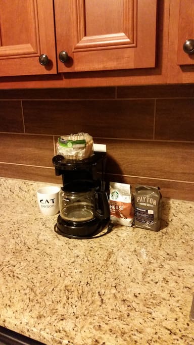 Coffee (and tea) for the morning