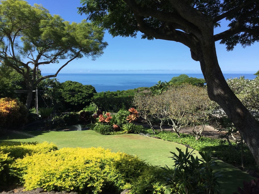 Ocean View from second floor Lanai, every bedroom has an ocean view