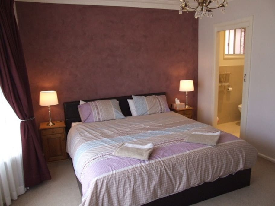 Brand new King Size bed and ensuite